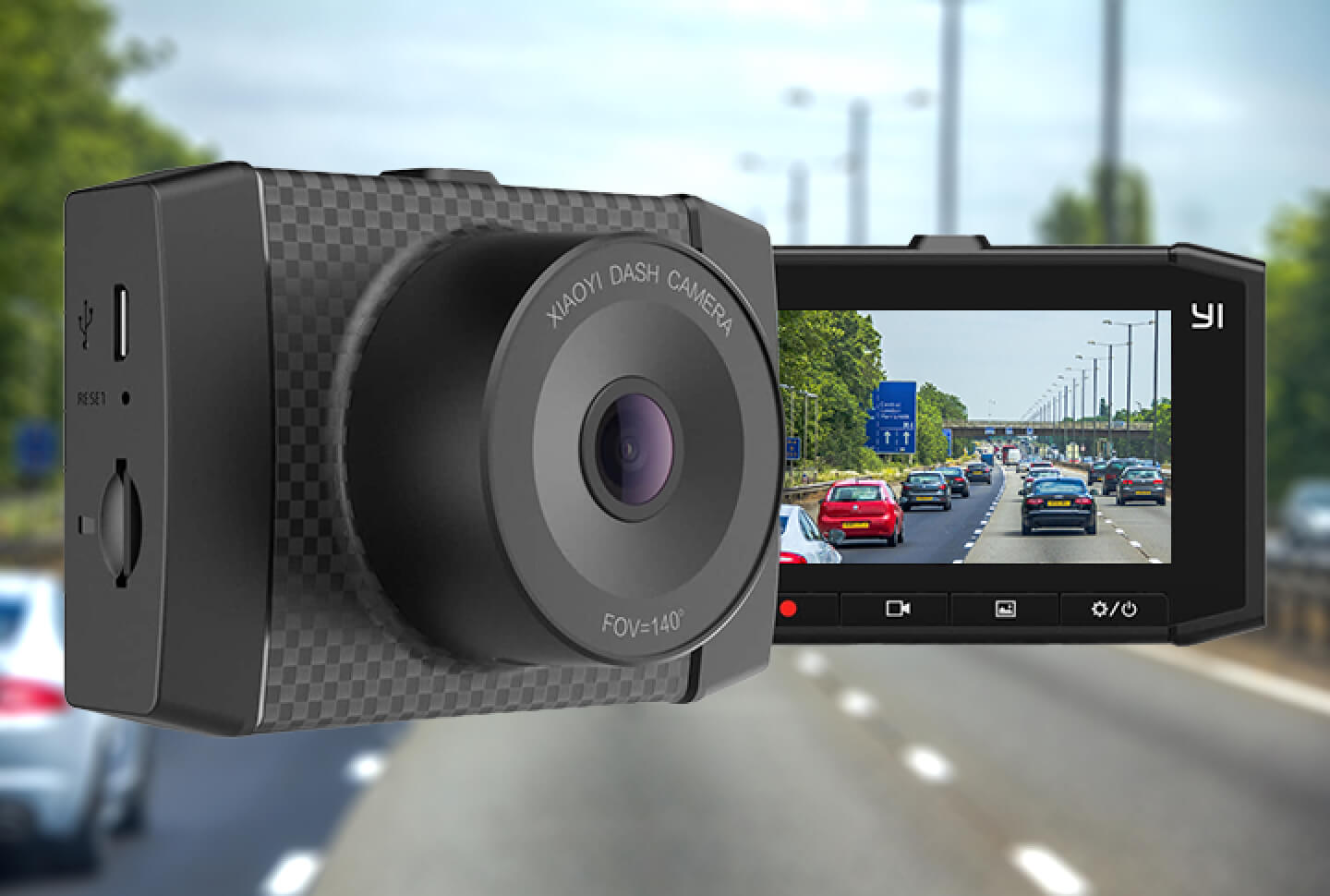 Xiaomi yi ultra dash camera обзор